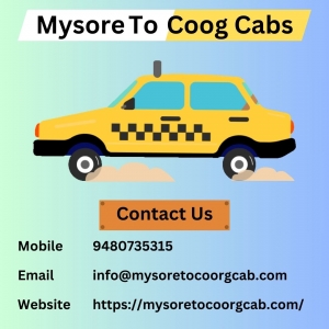 Seamless Transitions: The Ultimate Guide to Mysore to Coorg Cab Booking